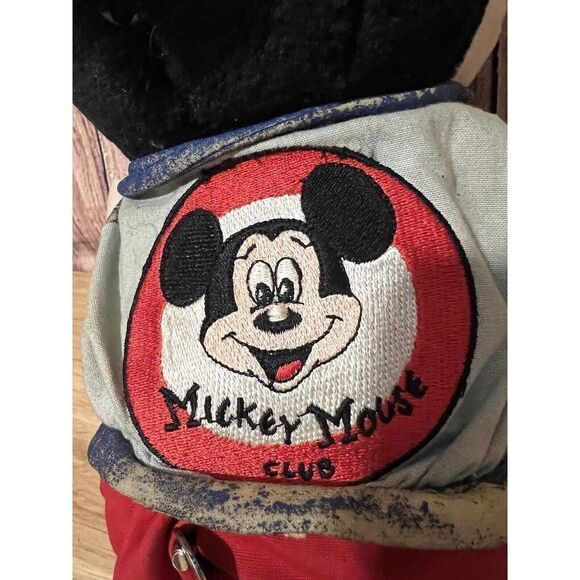 1990s Mouseketoys Mickey Mouse Plush  Mickey Mouse Club - Picture 5 of 9